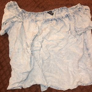 Distressed jean pattern, soft